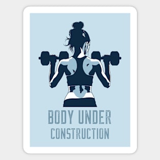 Body Under Construction Magnet